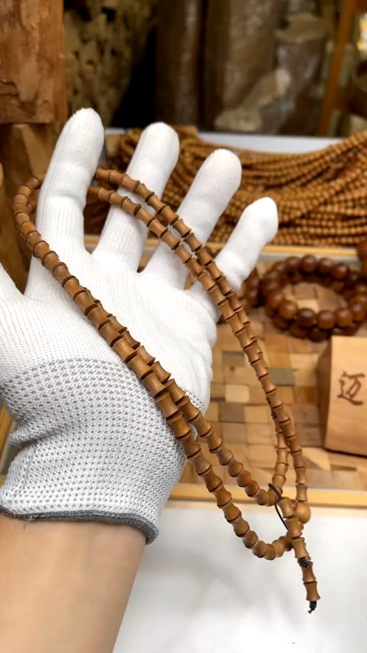 【闪购商品】檀香木其他6x8/108颗竹节珠