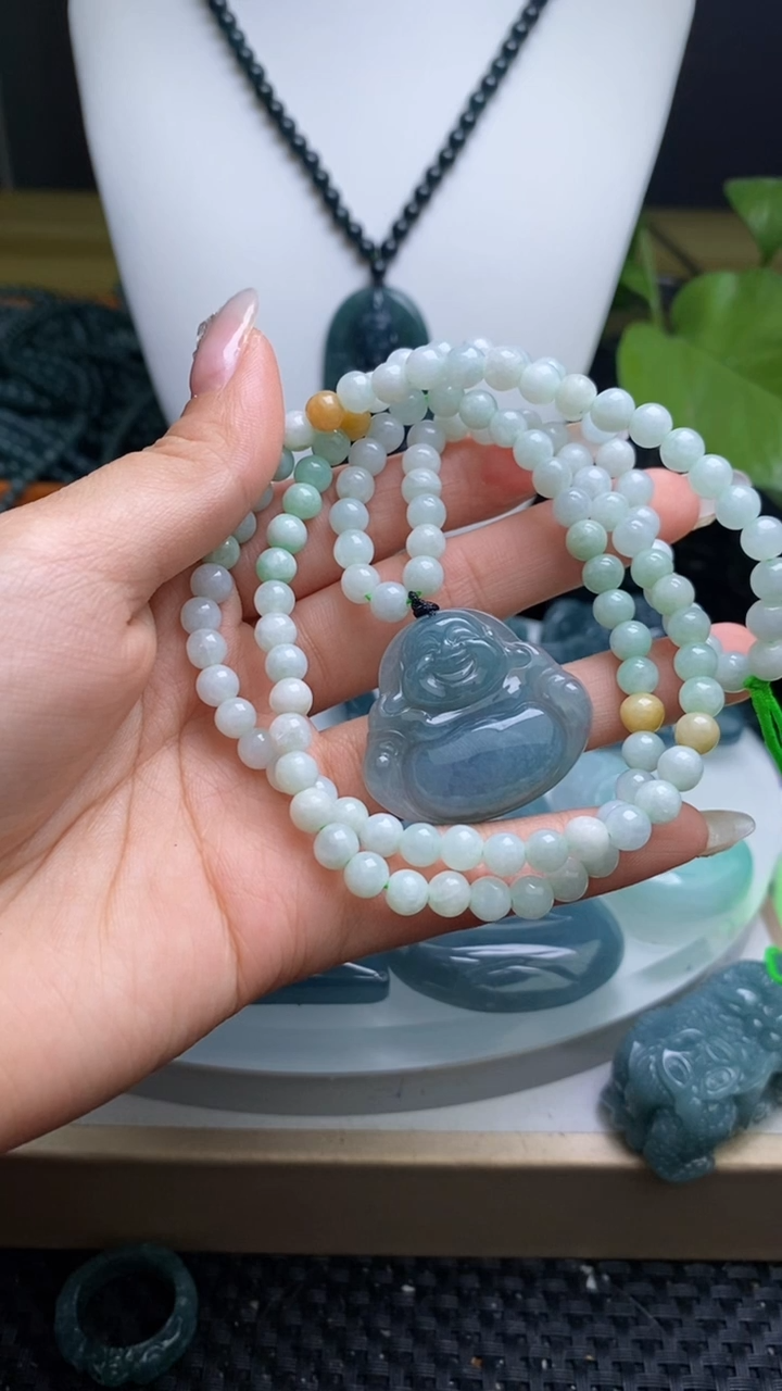 【闪购商品】翡翠未镶嵌颈饰