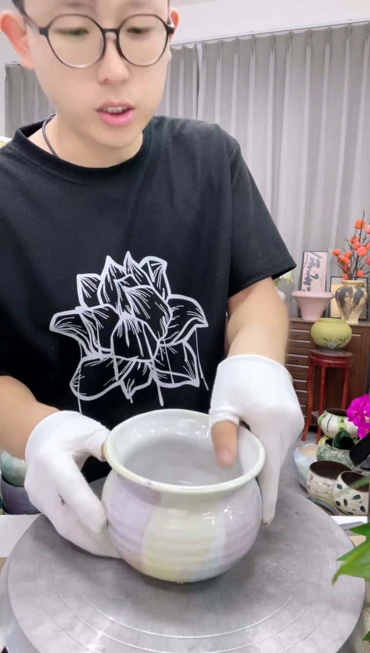 8-3直播间精选高温陶瓷花盆