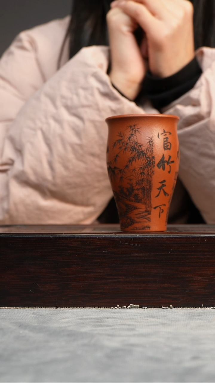 【闪购商品】紫砂茶杯怡乐田园(lijinliujian)