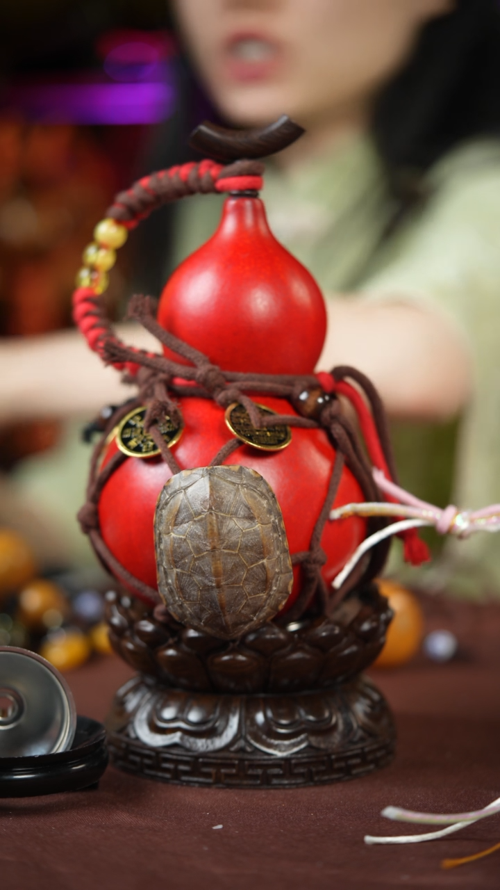 【闪购商品】172号500ml左右的非遗漆器酒葫芦