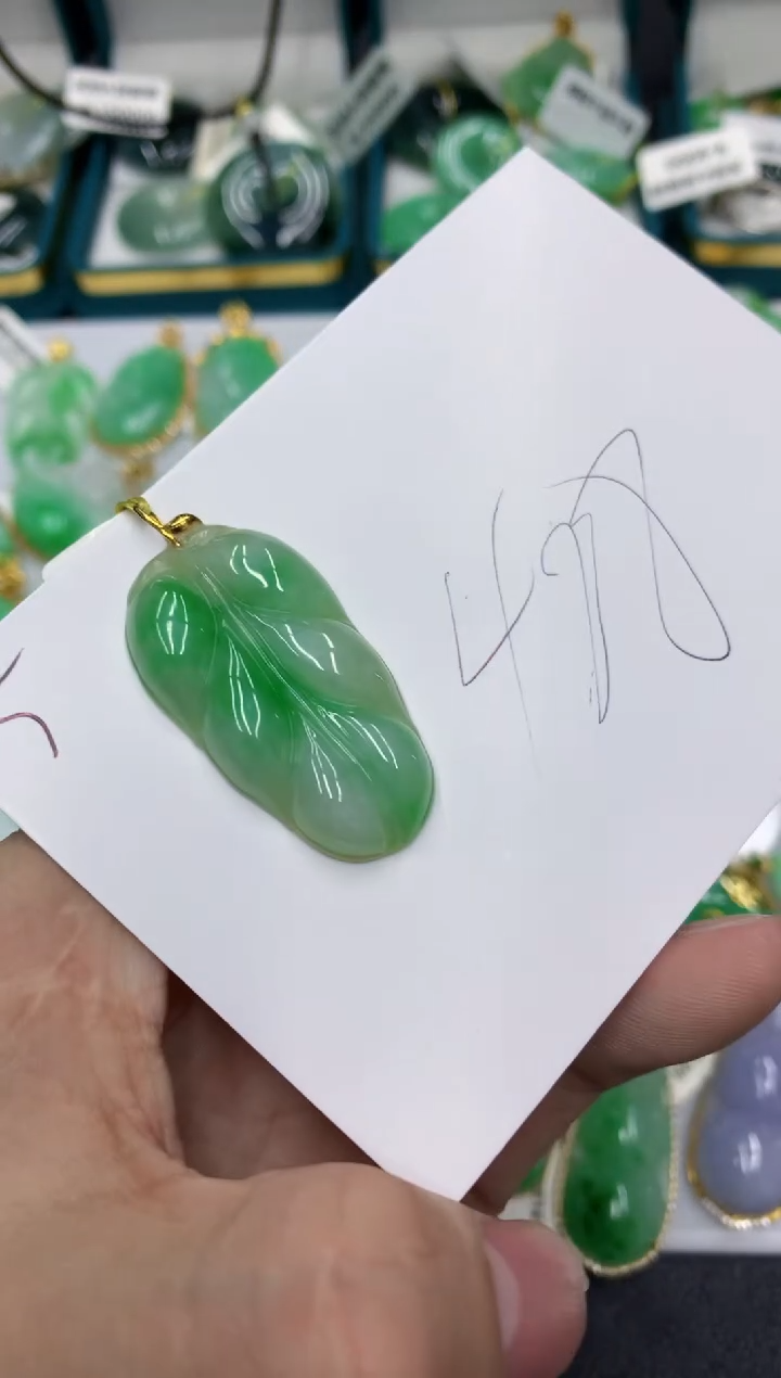 【闪购商品】翡翠颈饰18K金镶嵌号链接11111111111