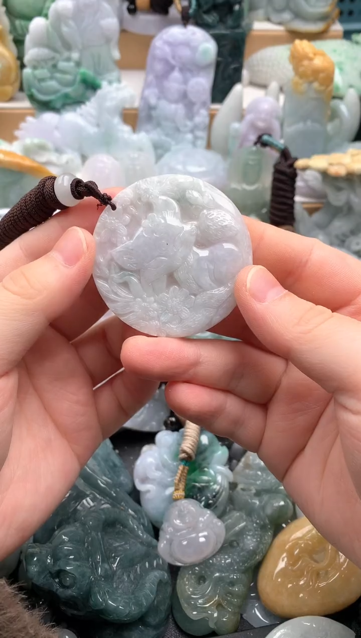吊坠(不含链)未镶嵌翡翠1