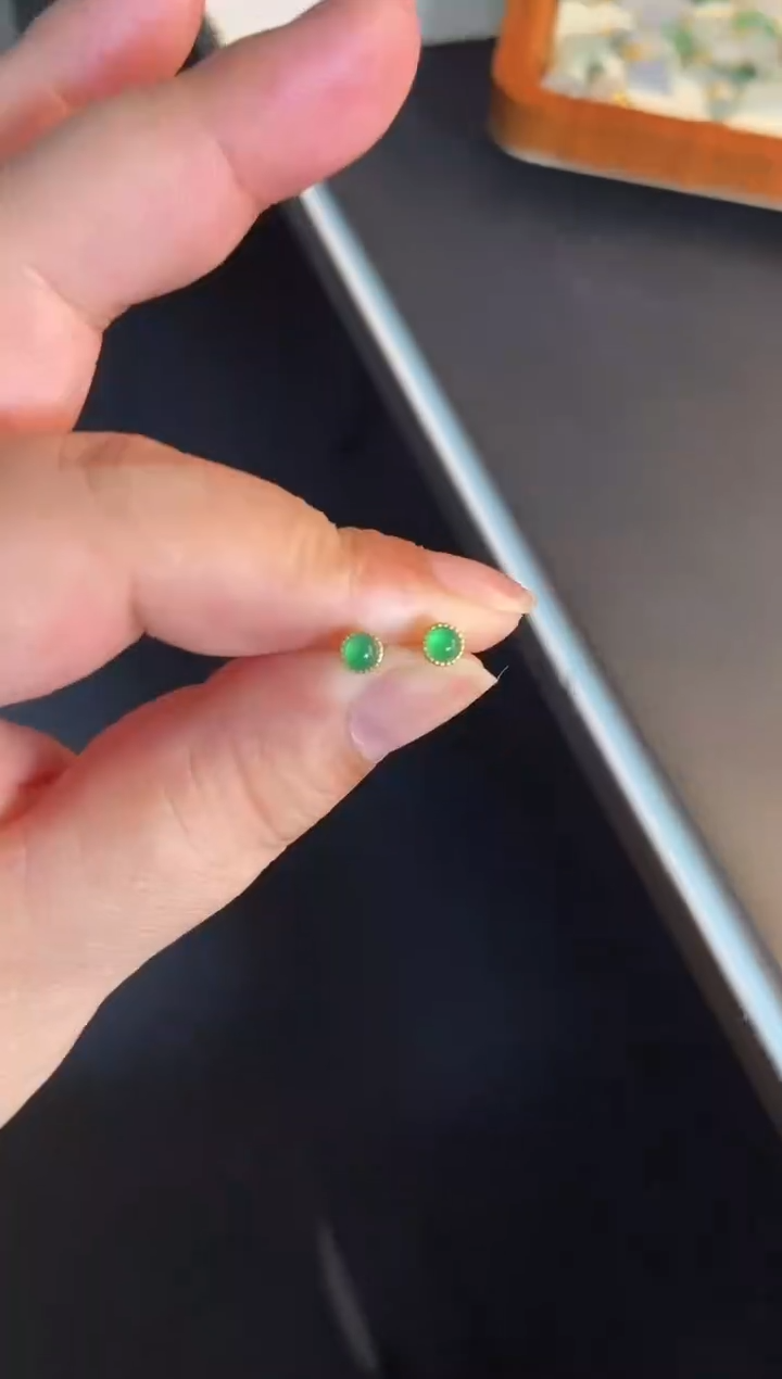 吊坠(不含链)银S925镶嵌翡翠1