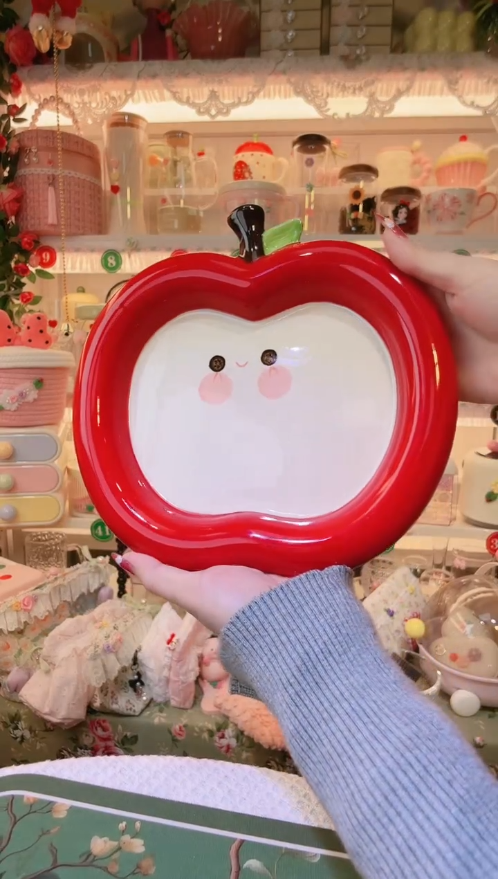 苹果菜盘——手工制作品质好！
