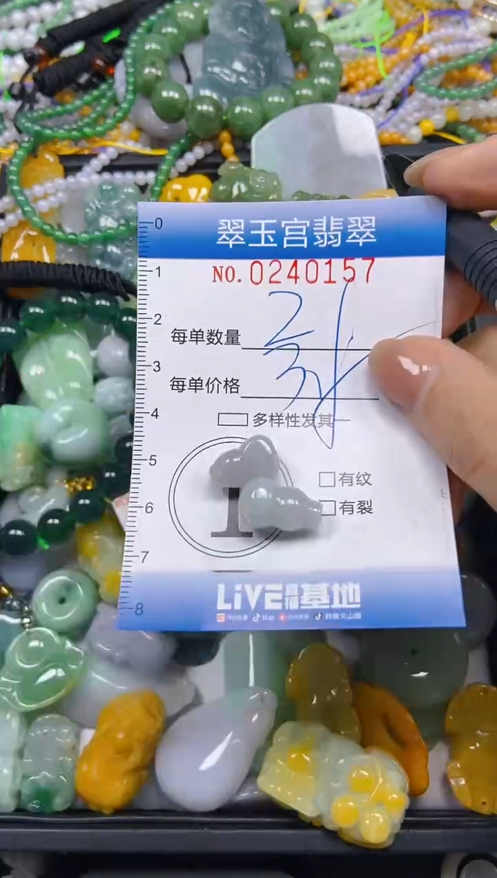 颈饰未镶嵌翡翠闪购C0240157
