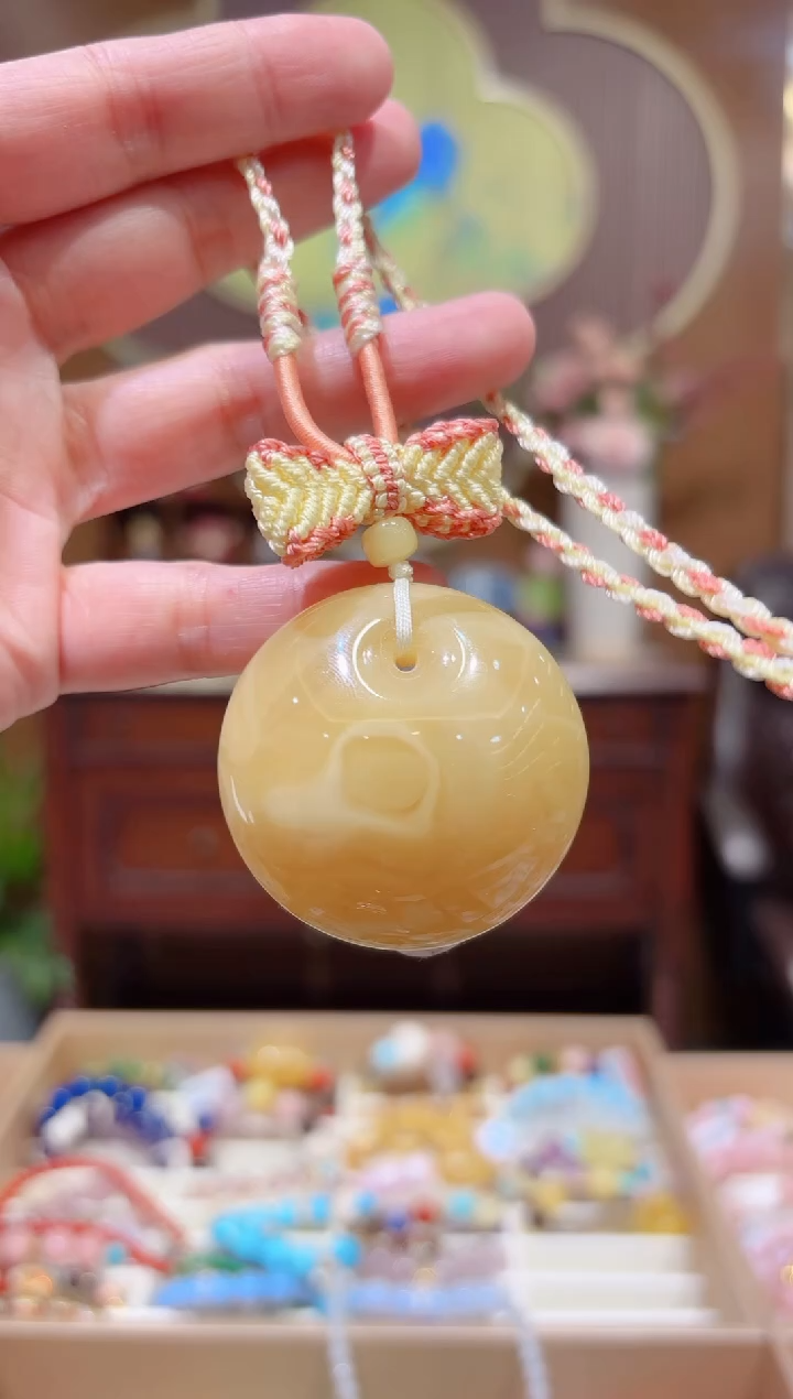 【闪购商品】蜜蜡颈饰未镶嵌设计款珠串