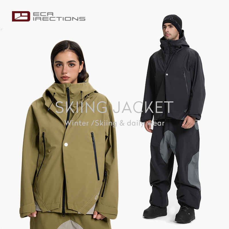 DECA S-02滑雪服男女款3L压胶Dermizax面料防水2W单板双板户外