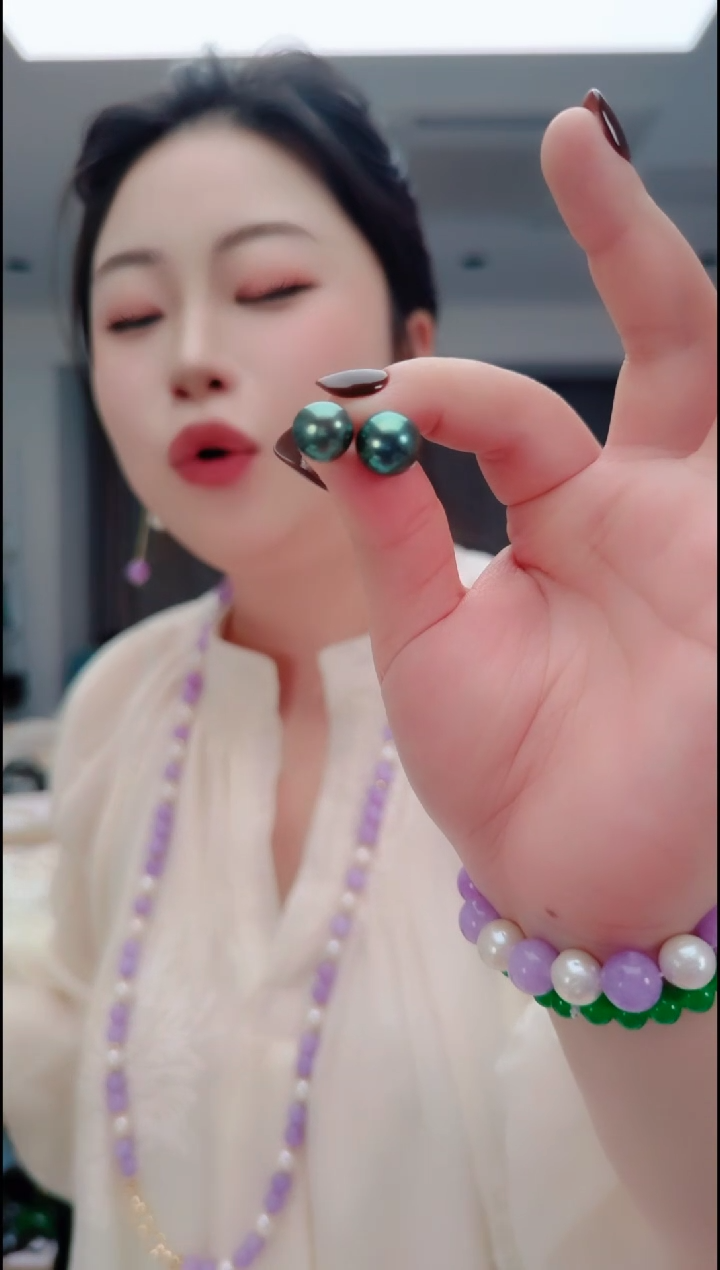 颈饰未镶嵌淡水珍珠2408耳钉 