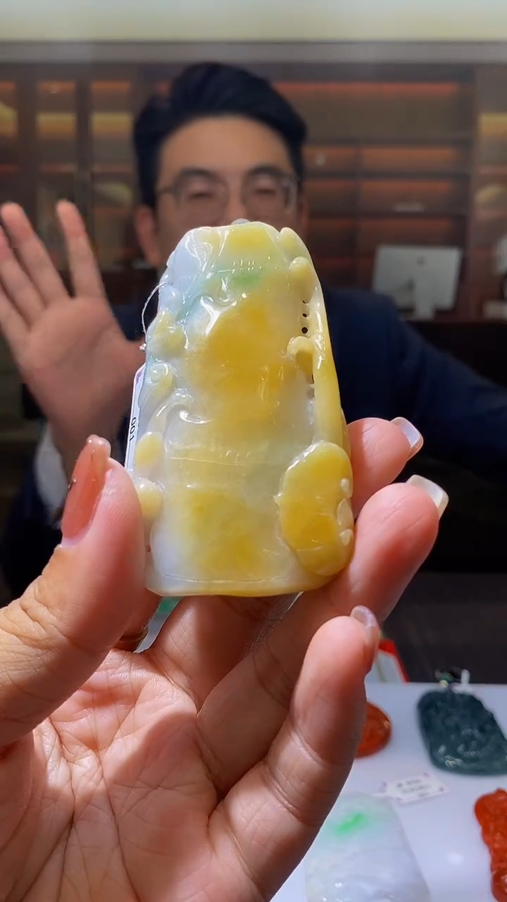 未镶嵌定制翡翠DD翡翠毛货HZ-08