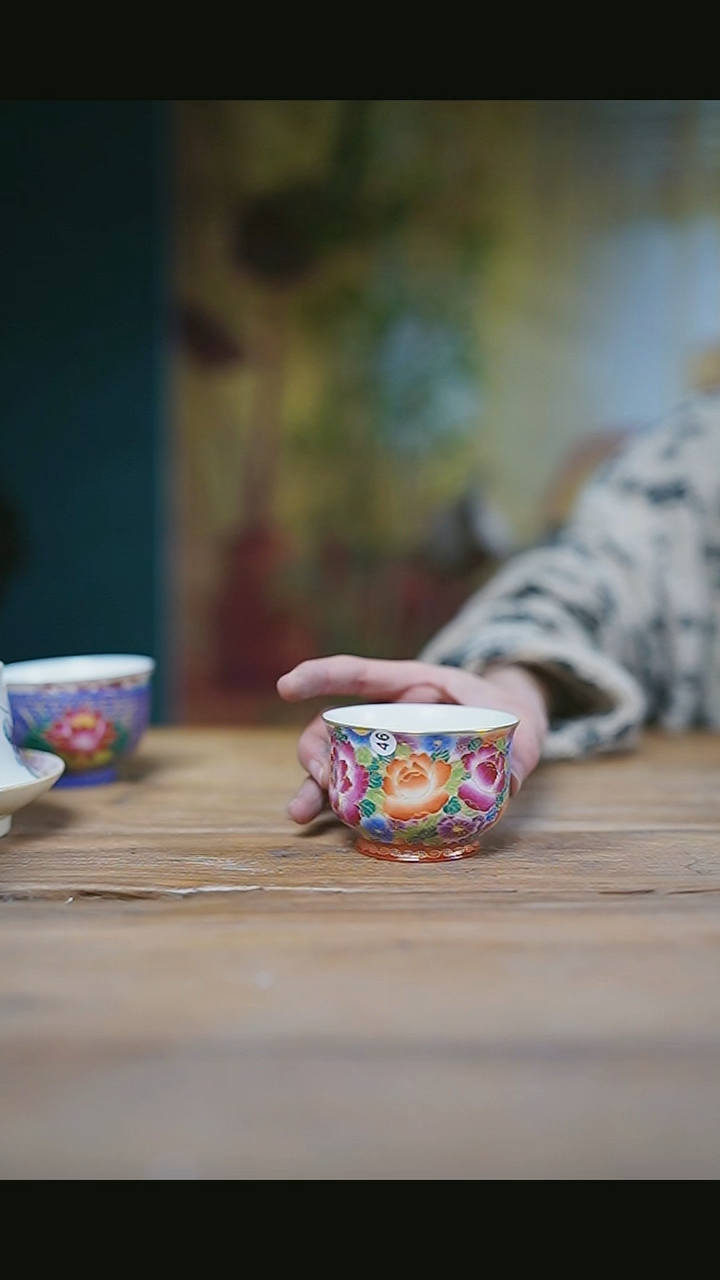 【闪购商品】景德镇杯碗柴烧多人