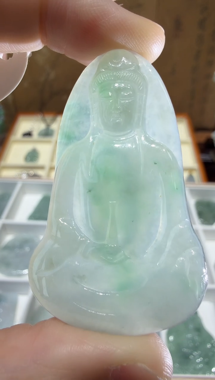 未镶嵌挂件翡翠A货翡翠多样性孤品