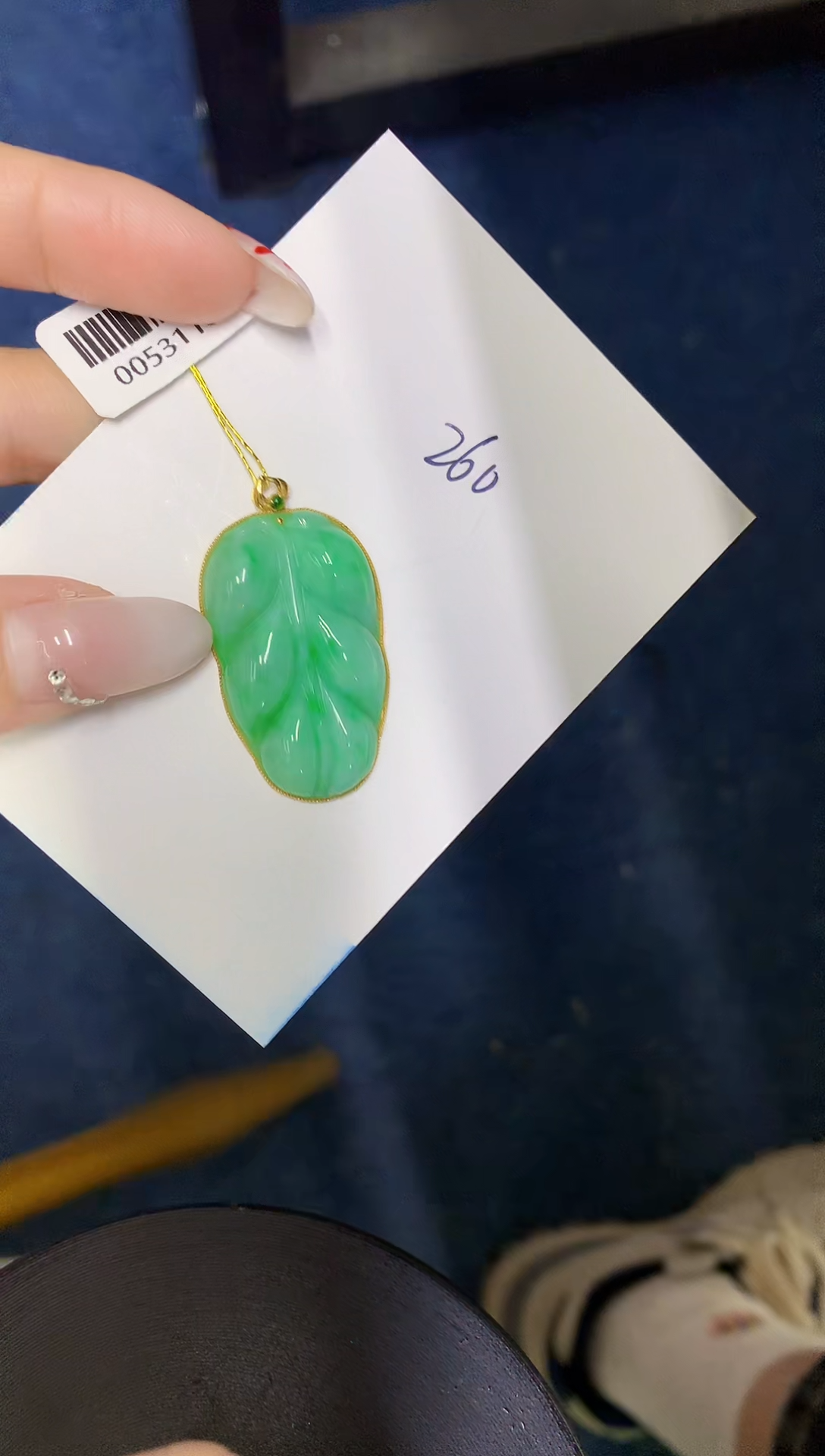 【闪购商品】翡翠颈饰18K金镶嵌00000000000