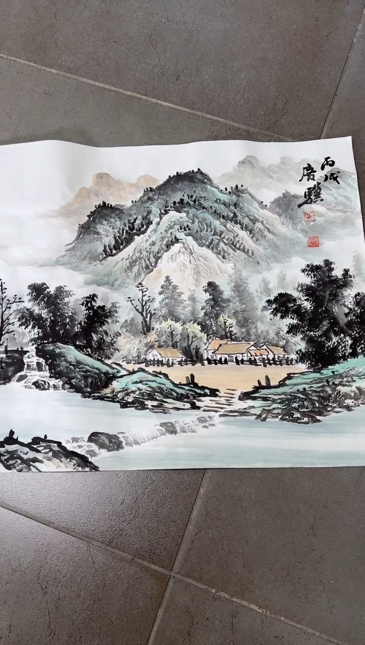 绘画韩江书画-石老师