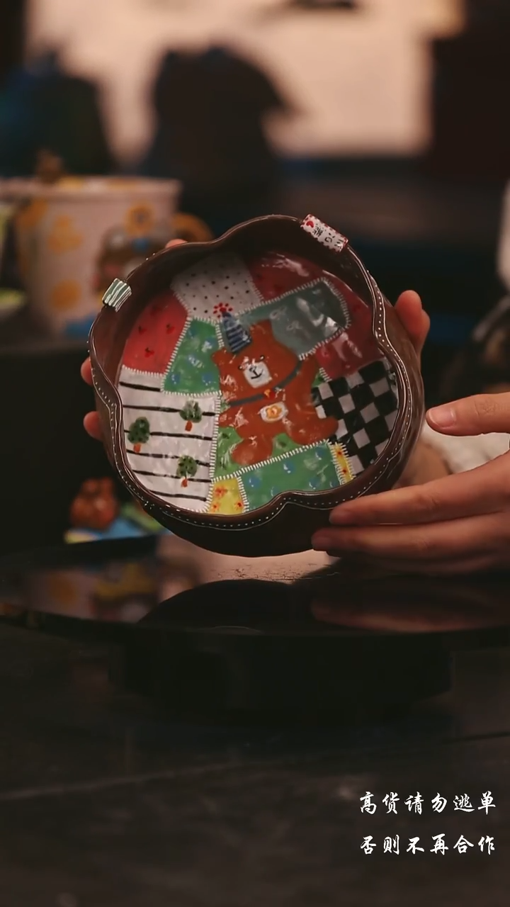 陶瓷景德镇可爱设计师款陶瓷 