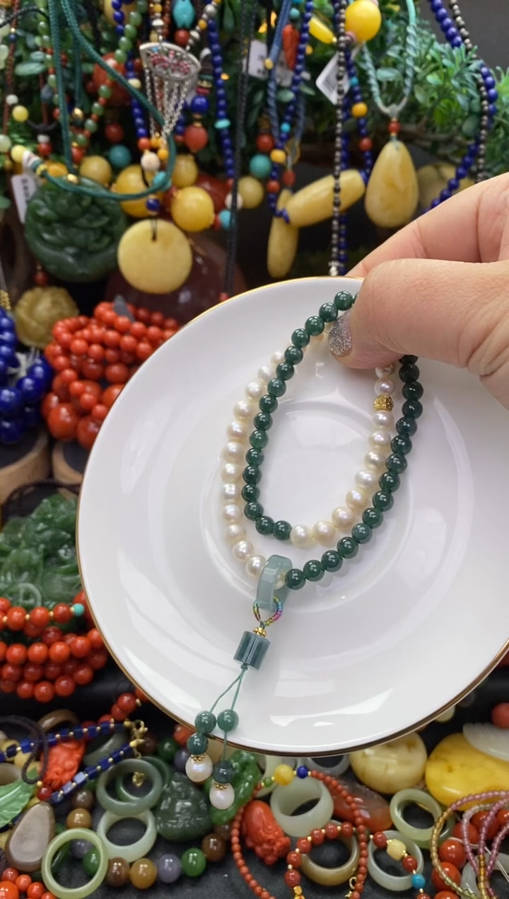 【闪购商品】翡翠手链未镶嵌翡翠手串