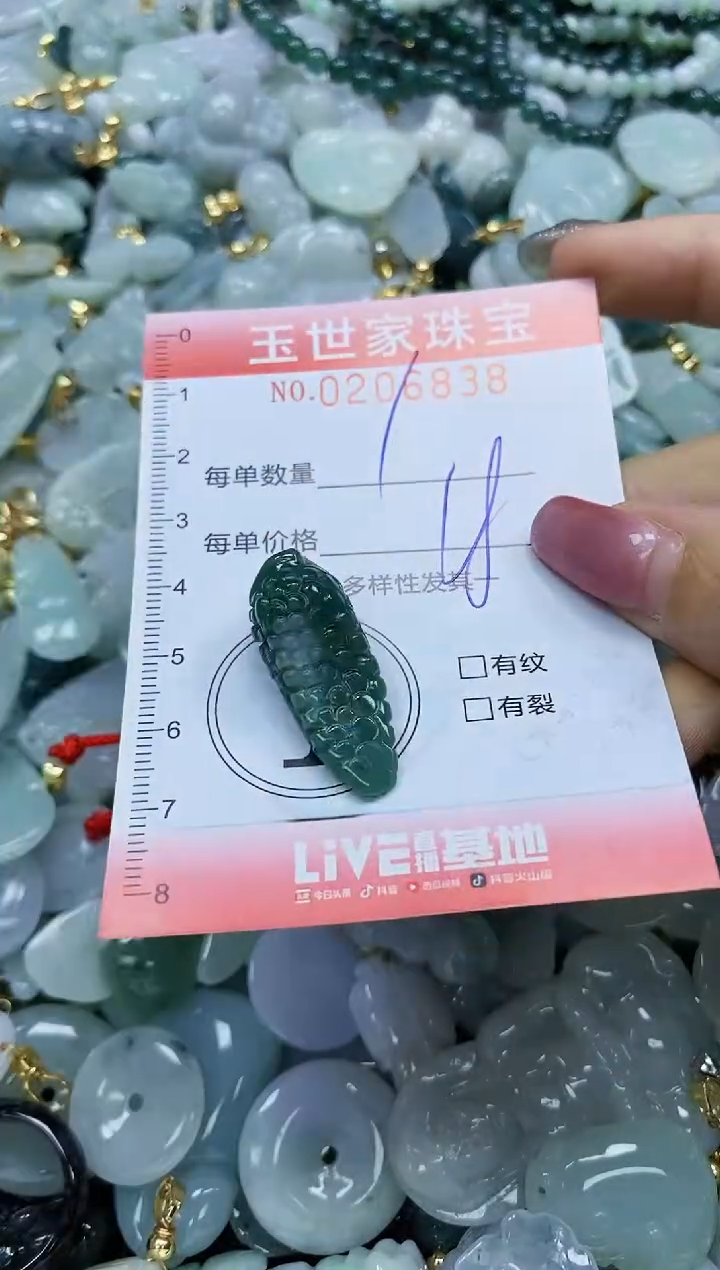 【闪购商品】翡翠颈饰未镶嵌闪购0206838