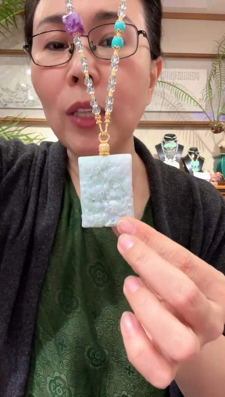 【闪购商品】翡翠颈饰未镶嵌国风