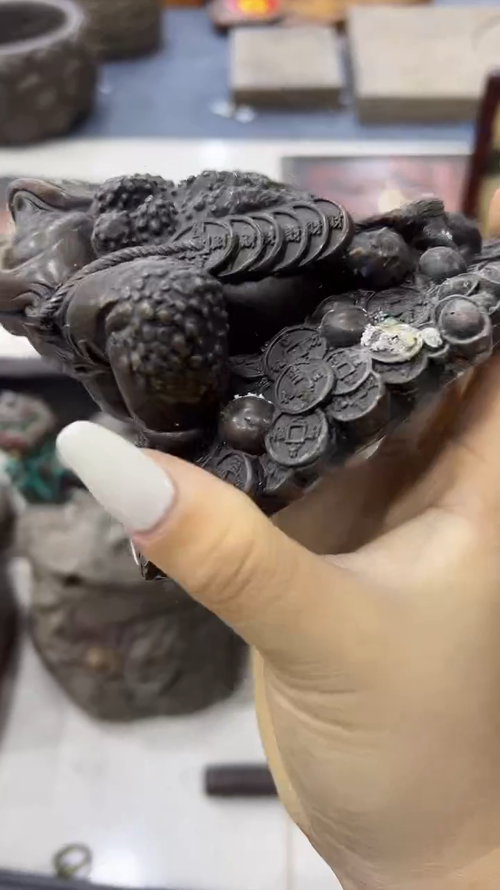 木沐头淘摆件木雕件