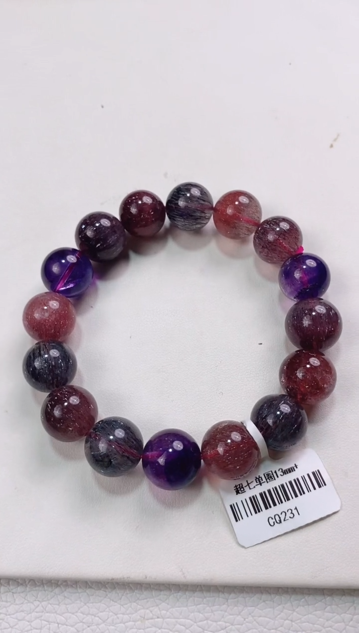 【闪购商品】水晶超七单圈13*未镶嵌多人多样性发其一