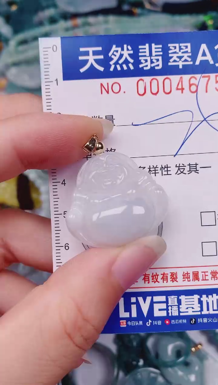 颈饰未镶嵌翡翠00004675