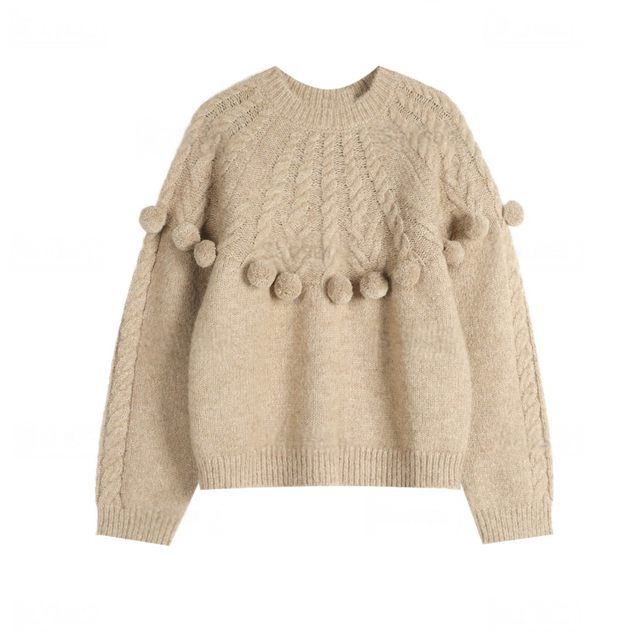 中长款时尚套装显瘦复古慵懒风套头休闲风上衣宽松