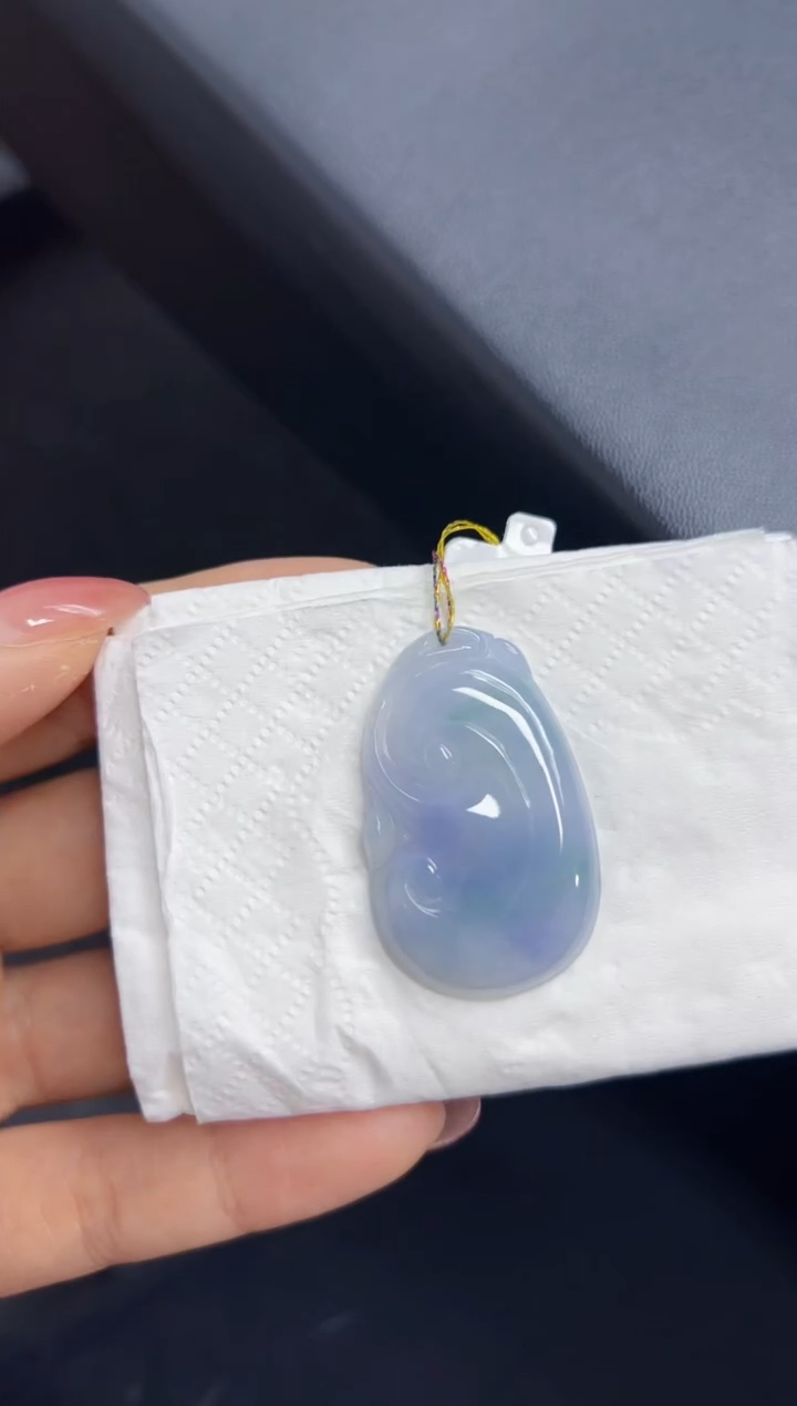 【闪购商品】翡翠颈饰未镶嵌Q缅料A货翡翠/支持复检/一件