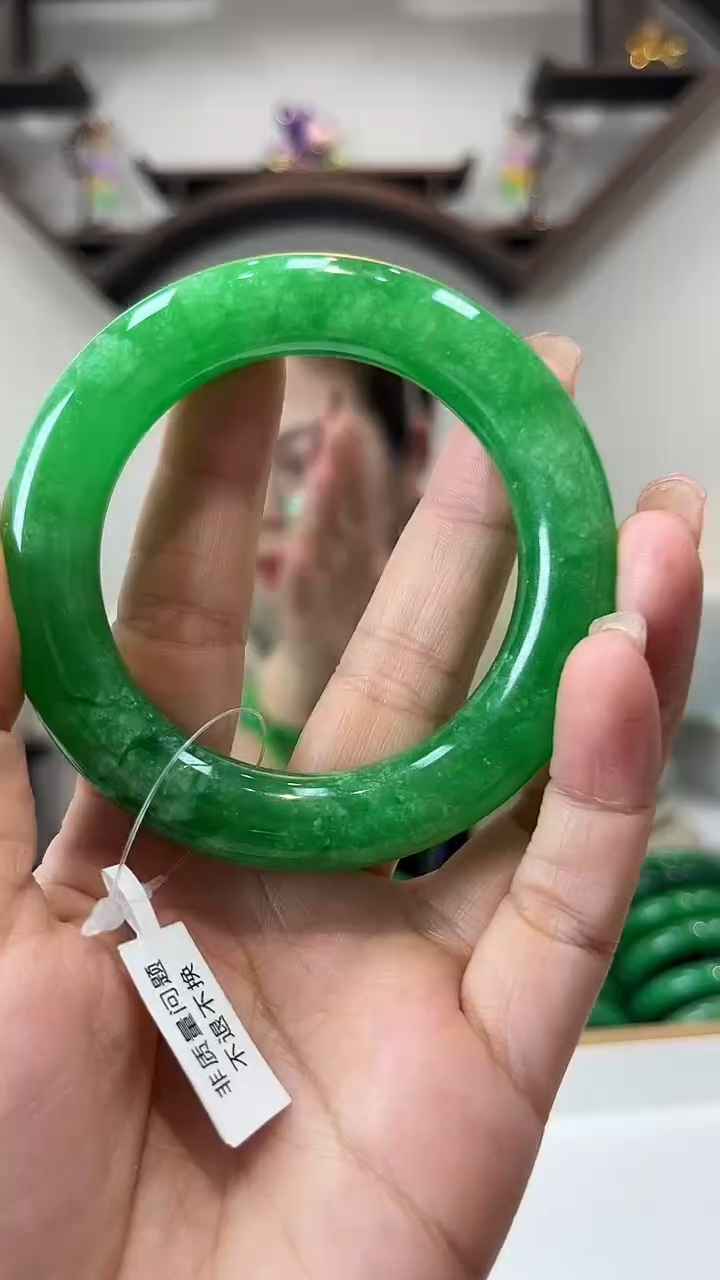 【闪购商品】砖雕闪4 圈口55 独货手镯