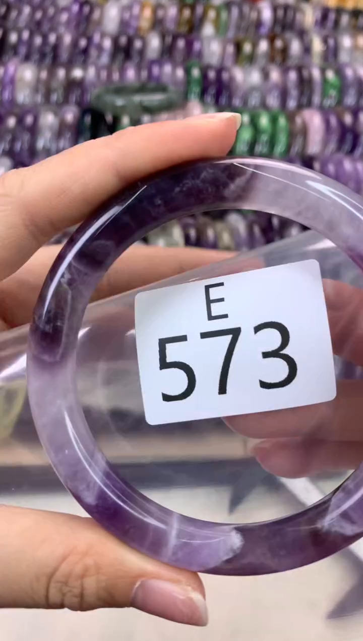 【闪购商品】水晶水晶手镯E未镶嵌573-61