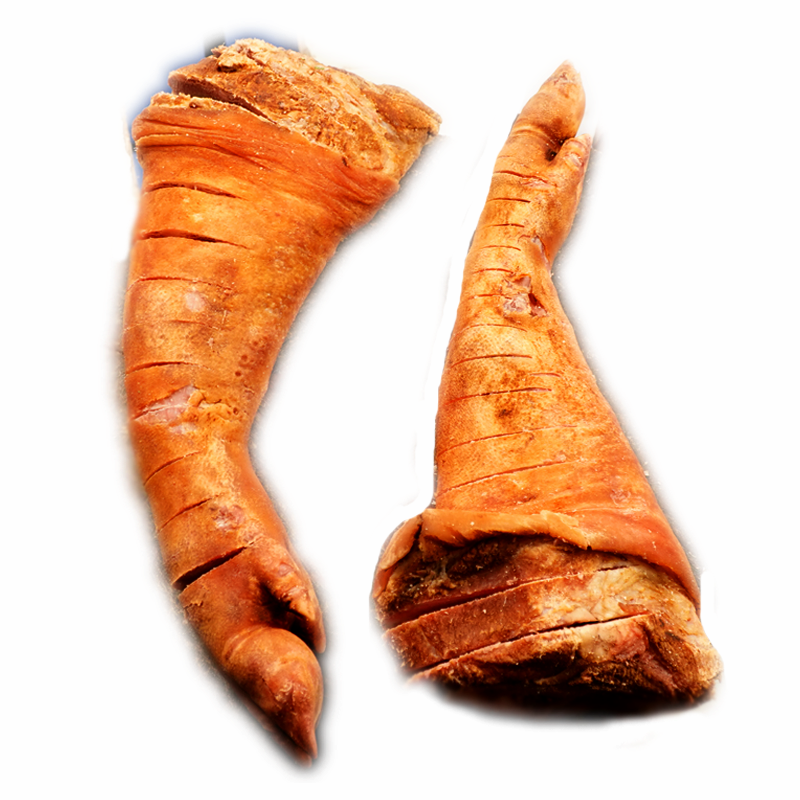 拍一只送一只 柴火烟熏腊猪蹄 云贵川渝土特产 腊前蹄烧洗切发货