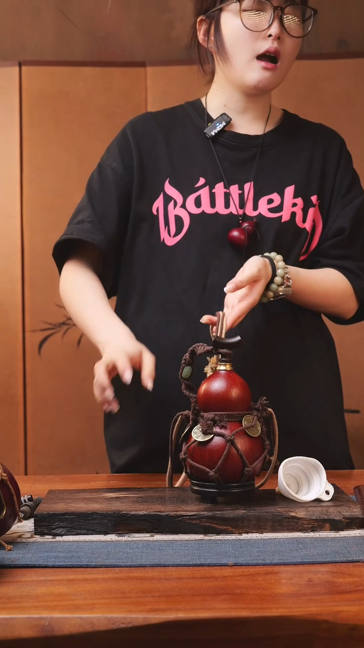 1860号精品大漆葫芦防腐防渗装水茶酒