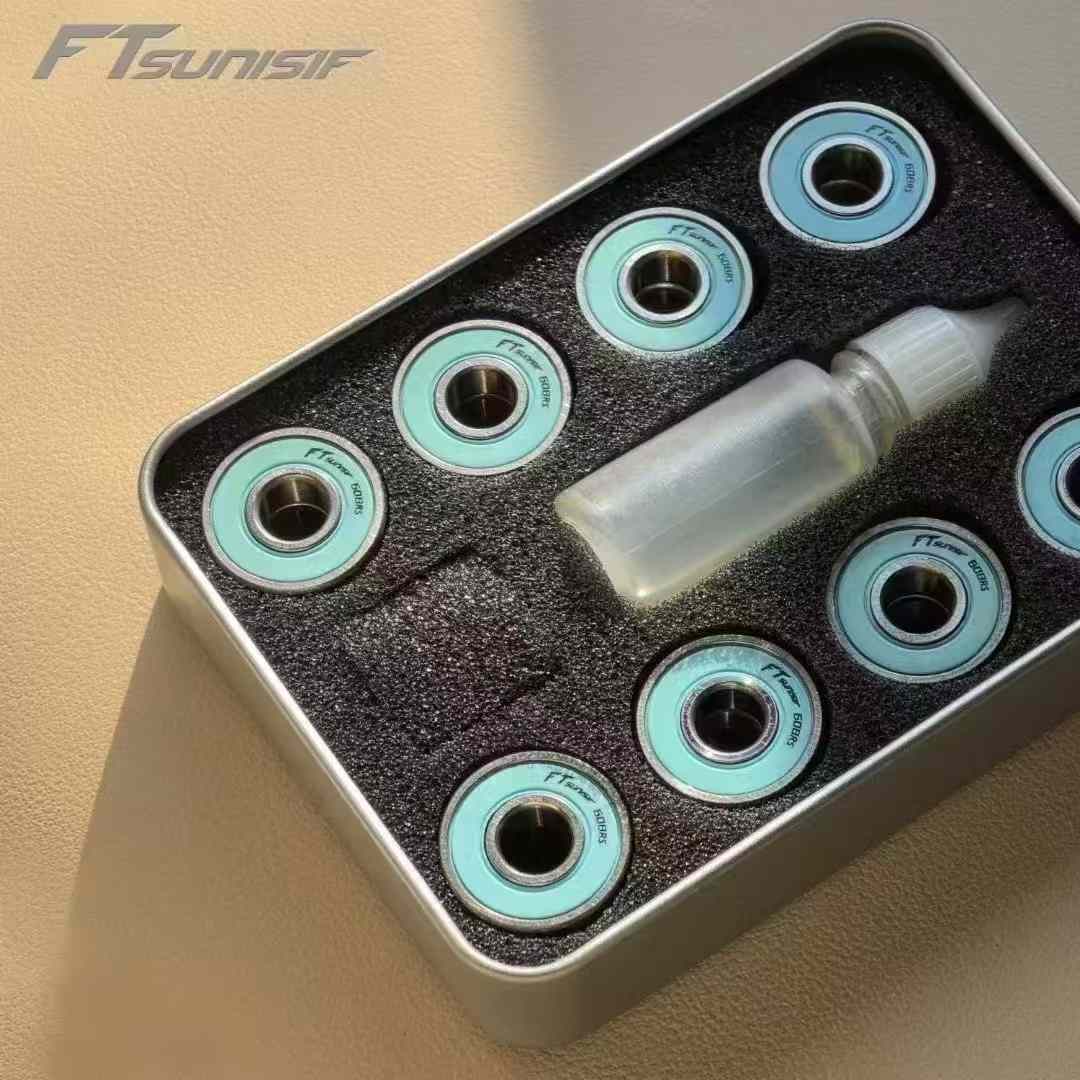 轮滑轴承FT蓝盖轴承高速静音防水耐用经济实惠轴承