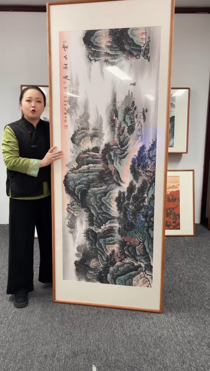 【闪购商品】国画云山雅居210*80张见召