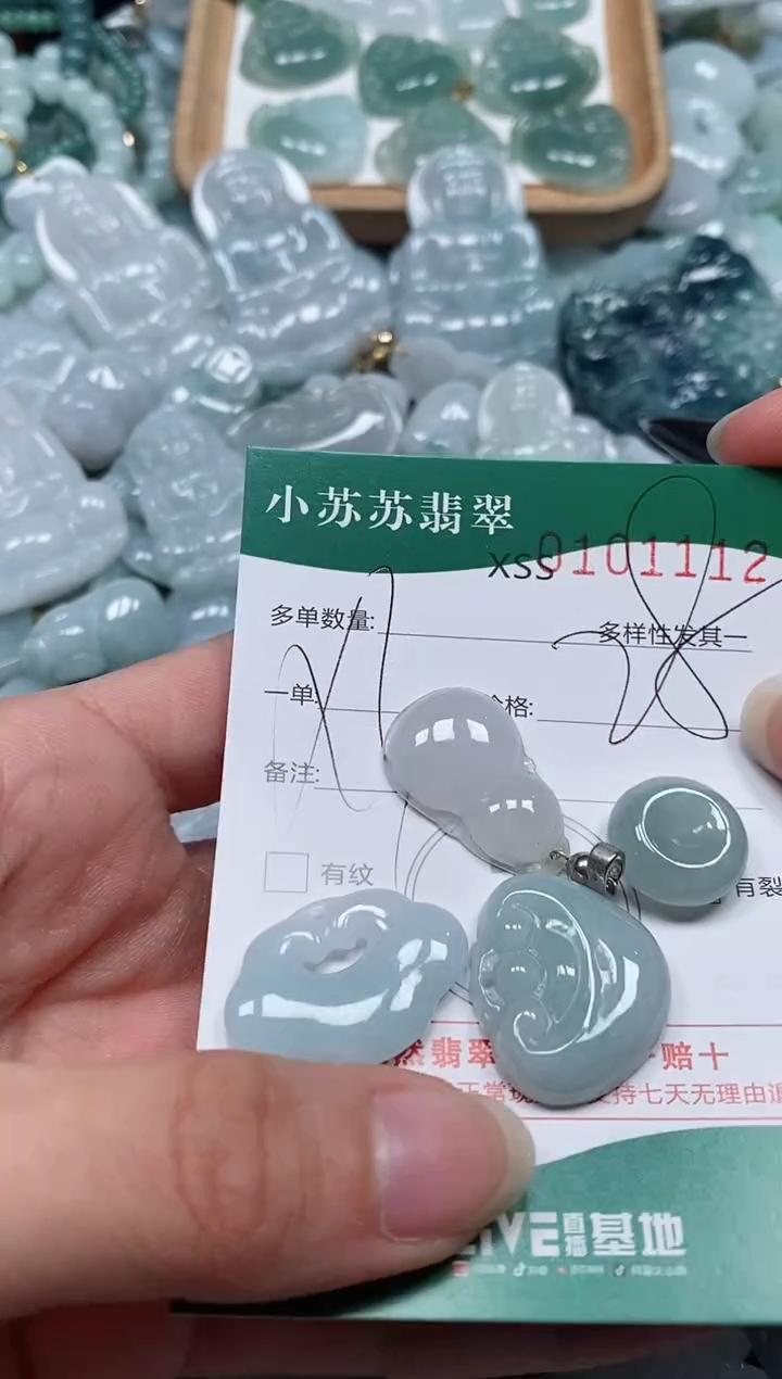 【闪购商品】翡翠颈饰未镶嵌闪购商品0101112