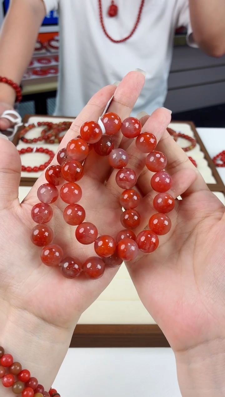 未镶嵌瓦西手串13+南红玛瑙（多样式发其一）