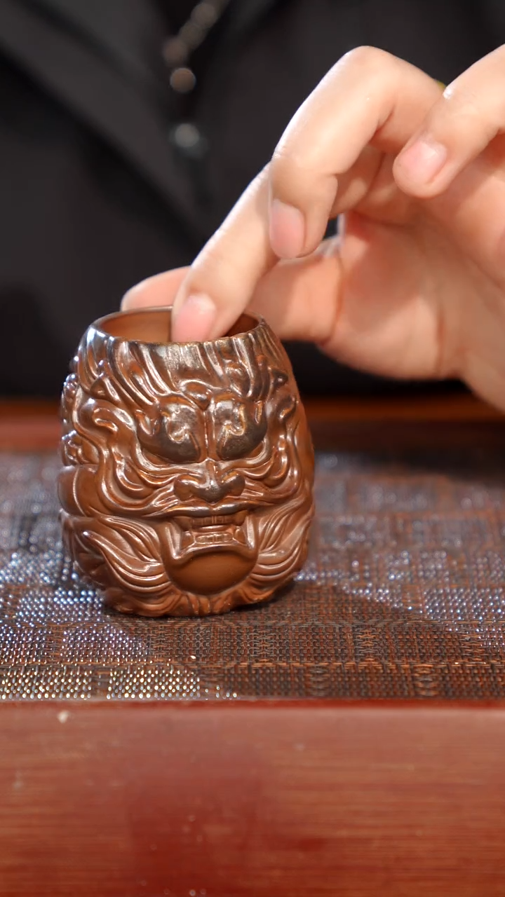 陶瓷奢瓷/瑞寅柴烧茶器（杯子）0952