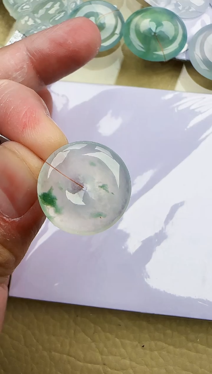 颈饰未镶嵌翡翠缅甸翡翠a货