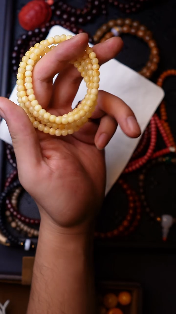 裸石蜜蜡未镶嵌蜜蜡5mm不完美