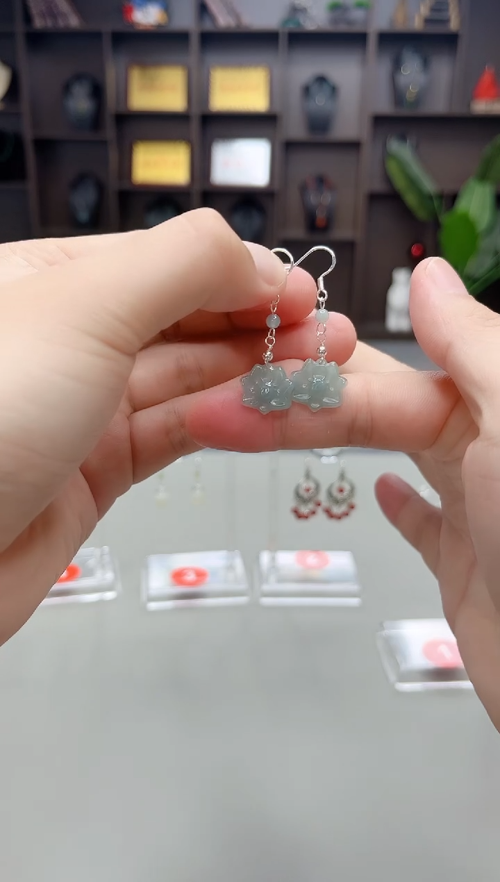 未镶嵌翡翠耳饰X06