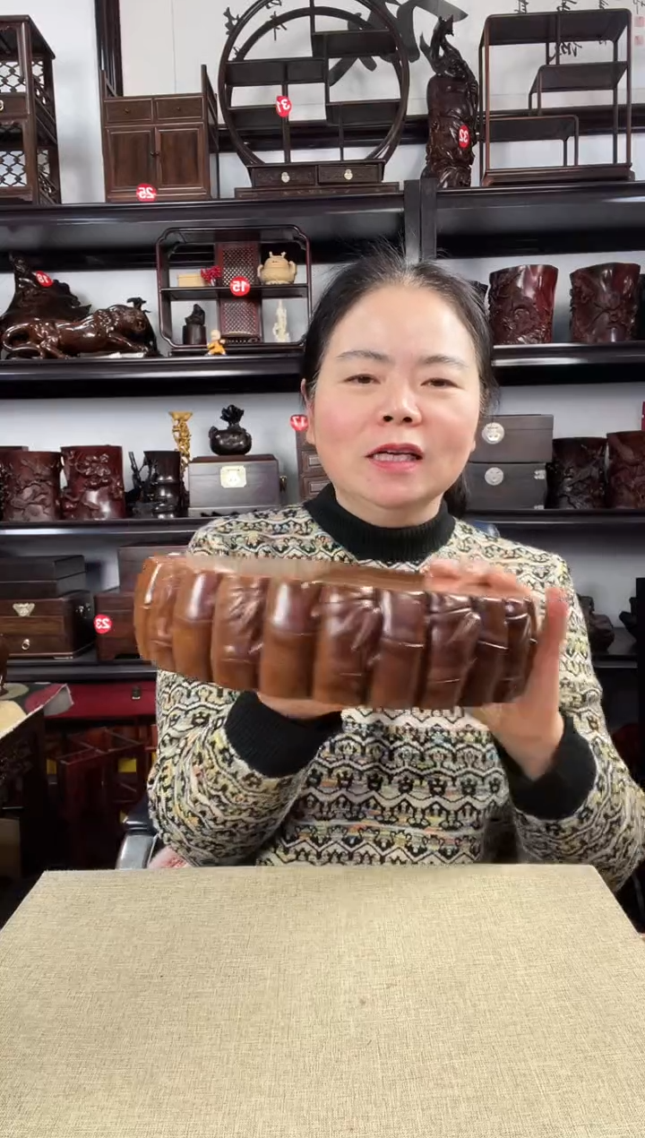 木44瑕疵老李红木工艺品