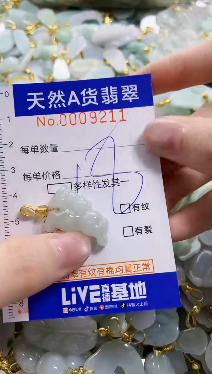 颈饰未镶嵌翡翠天然A货翡翠