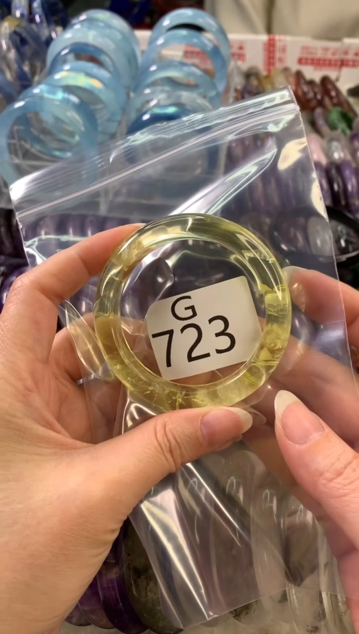 【闪购商品】水晶水晶手镯G未镶嵌723-52+