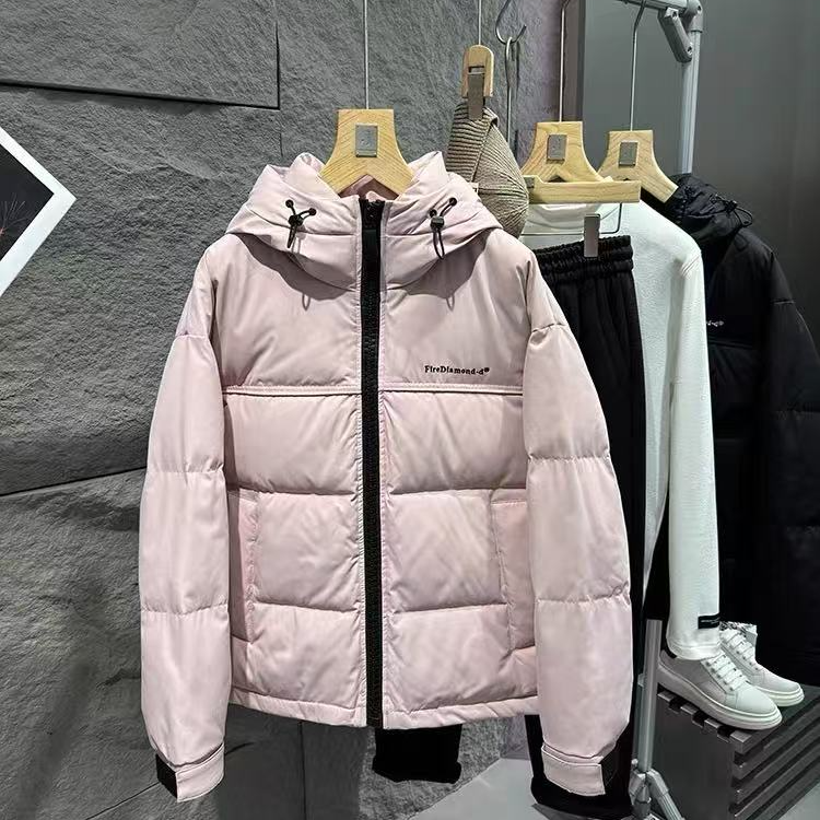 【行走的暖宝宝】堪比被子情侣加厚保暖羽服外套-69007