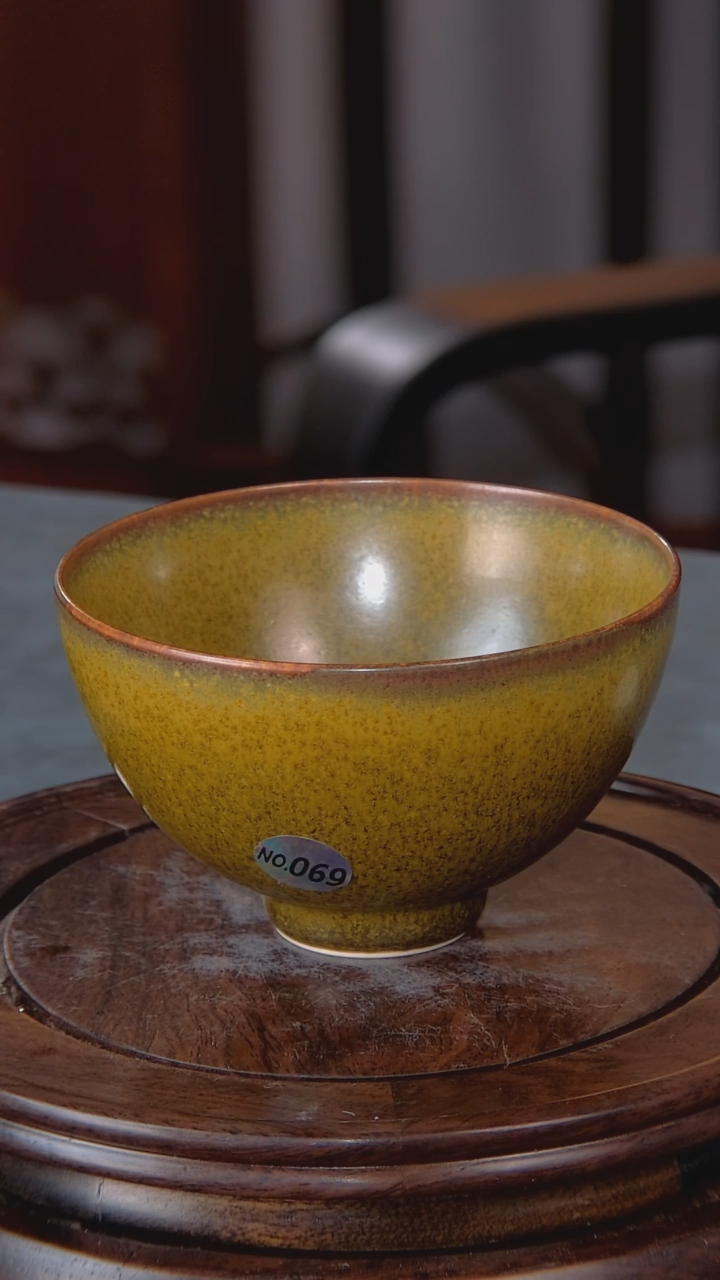 【闪购商品】其他景韵堂仿清官窑制茶叶末釉