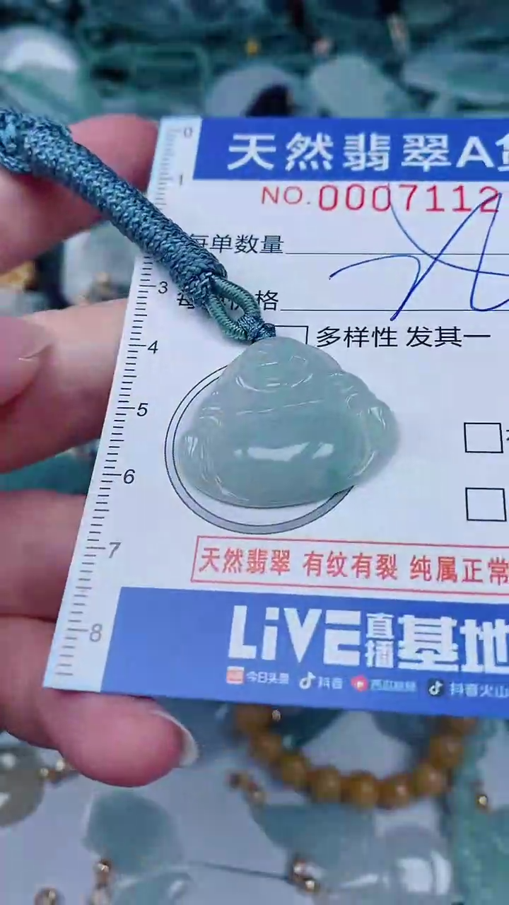 翡翠未镶嵌颈饰00007112