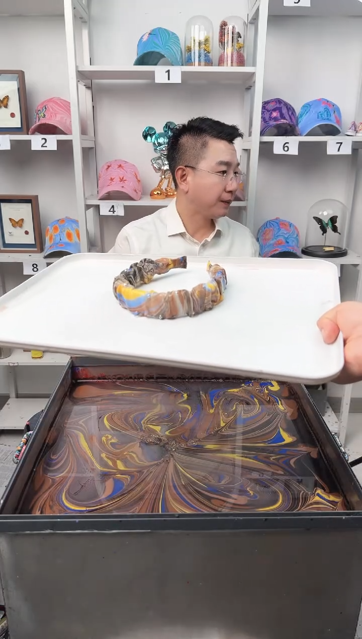 非金属布艺水拓发饰