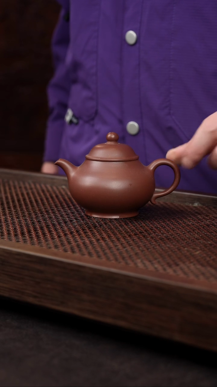 【闪购商品】紫砂茶壶底槽清潘壶+矿标证书