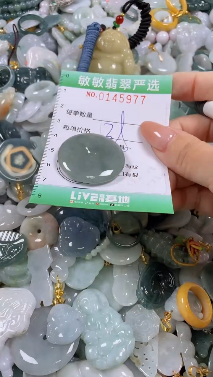 【闪购商品】翡翠未镶嵌颈饰闪购0145977
