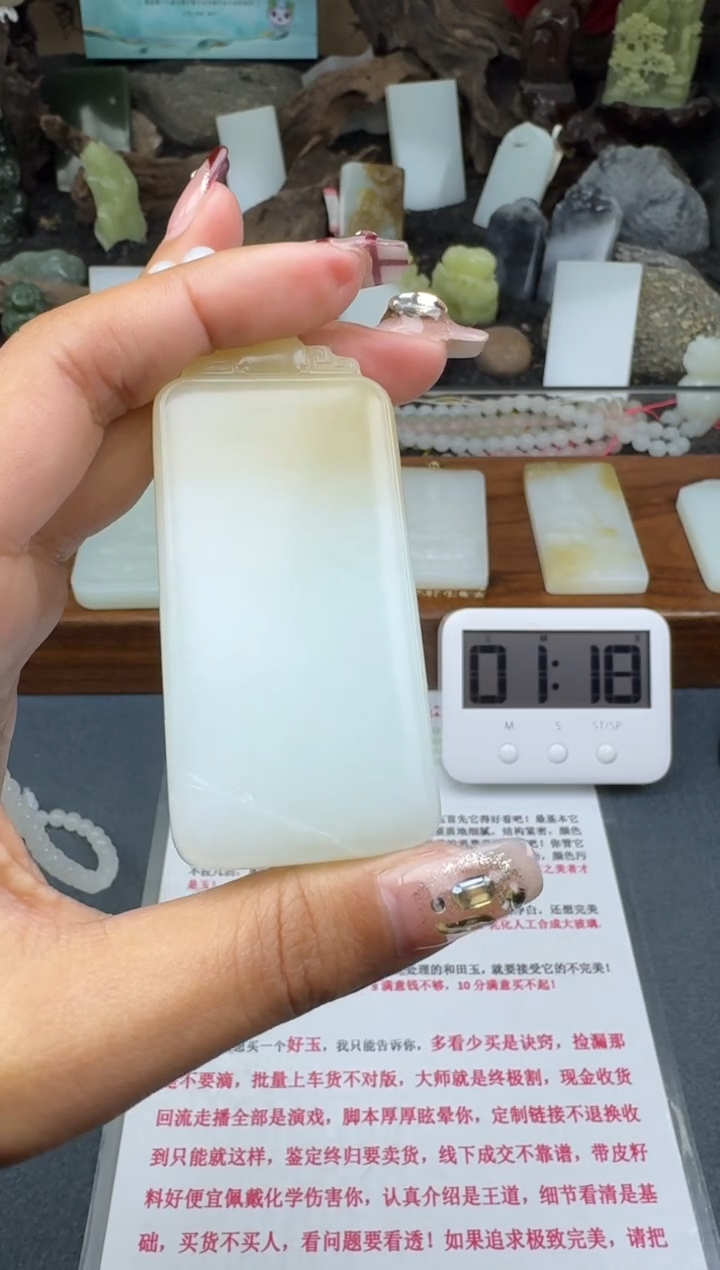 【闪购商品】和田玉颈饰未镶嵌菲菲