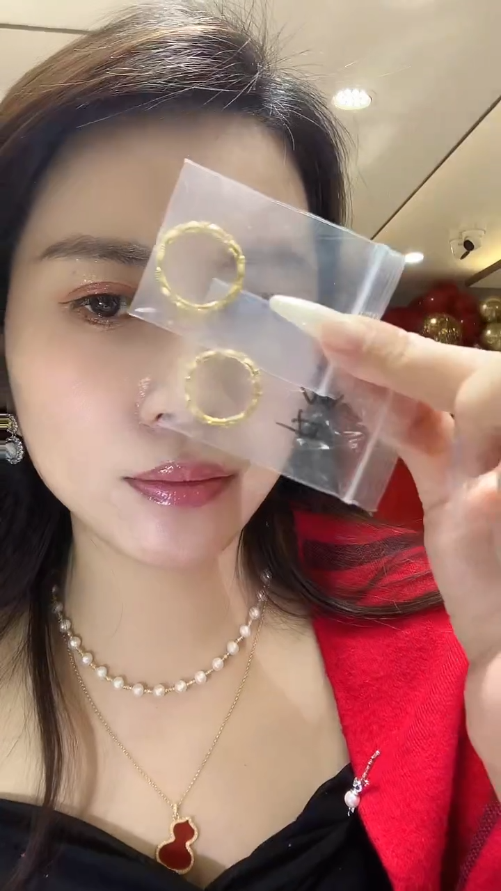 【闪购商品】18K金戒指/指环圈口多样性发一（13 19）